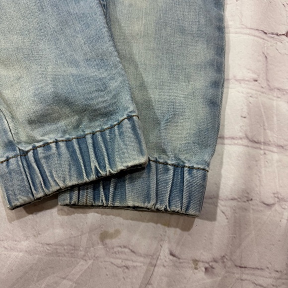 Cotton on harem pant’s like crotch Men's Light Blue Distressed Jeans size 30 - Picture 4 of 16